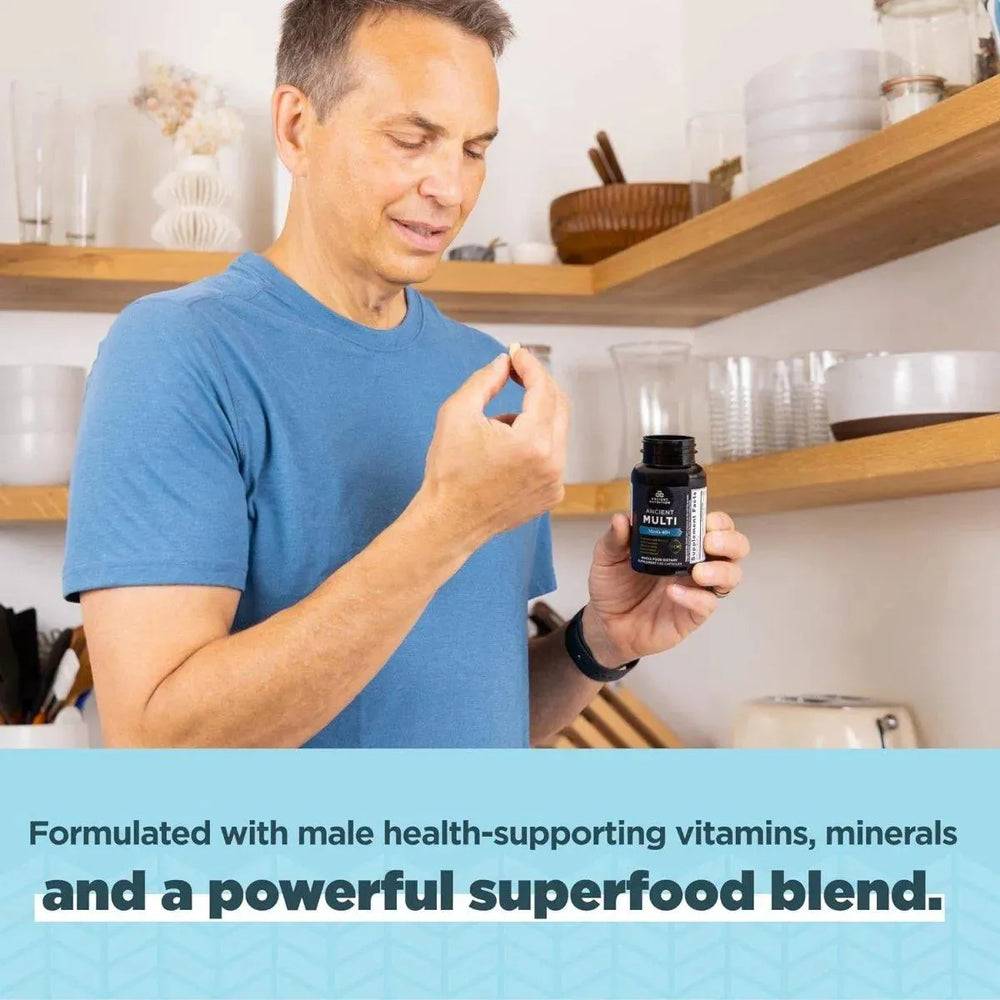 ANCIENT NUTRITION - Ancient Nutrition Multi Men's 40+ 90 Capsulas - The Red Vitamin MX - Suplementos Alimenticios - {{ shop.shopifyCountryName }}