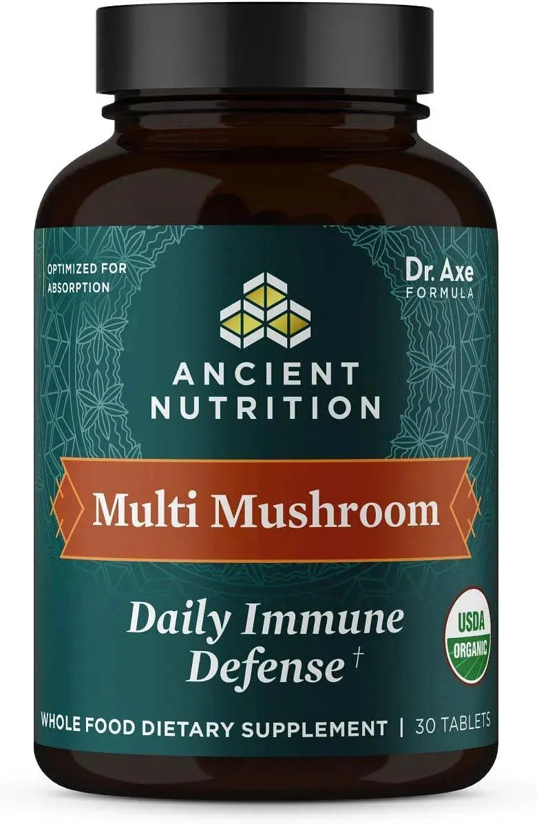ANCIENT NUTRITION - Ancient Nutrition Multi Mushroom 30 Tabletas - The Red Vitamin MX - Suplementos Alimenticios - {{ shop.shopifyCountryName }}