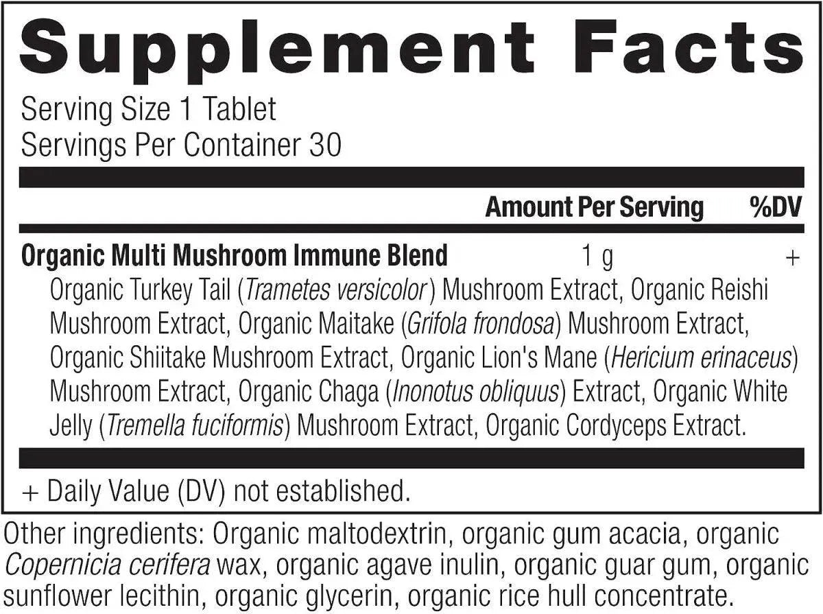 ANCIENT NUTRITION - Ancient Nutrition Multi Mushroom 30 Tabletas - The Red Vitamin MX - Suplementos Alimenticios - {{ shop.shopifyCountryName }}