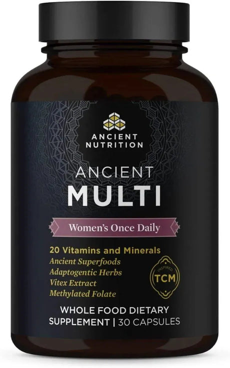 ANCIENT NUTRITION - Ancient Nutrition Multi Women's Once Daily 30 Capsulas - The Red Vitamin MX - Suplementos Alimenticios - {{ shop.shopifyCountryName }}