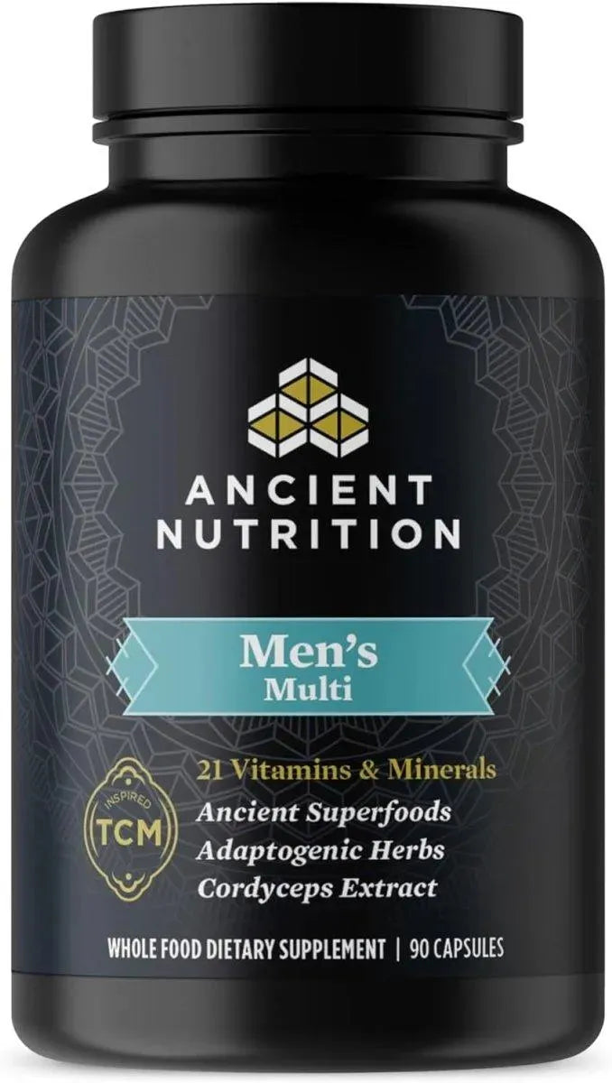 ANCIENT NUTRITION - Ancient Nutrition Multivitamin for Men 90 Capsulas - The Red Vitamin MX - Suplementos Alimenticios - {{ shop.shopifyCountryName }}