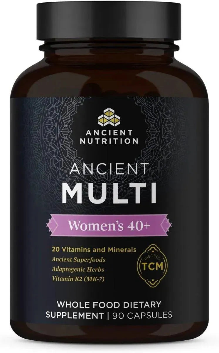ANCIENT NUTRITION - Ancient Nutrition Multivitamin for Women 40+ 90 Capsulas - The Red Vitamin MX - Suplementos Alimenticios - {{ shop.shopifyCountryName }}
