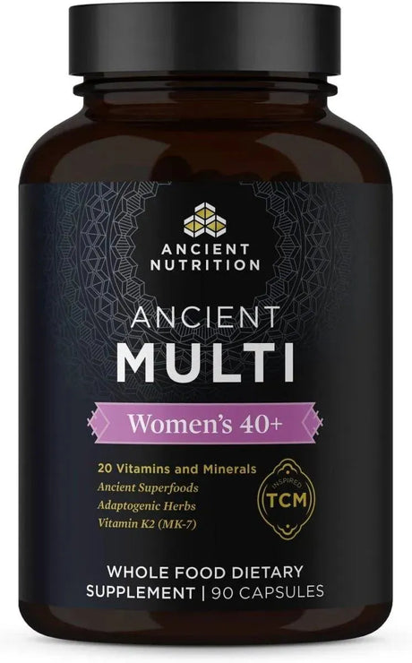 ANCIENT NUTRITION - Ancient Nutrition Multivitamin for Women 40+ 90 Capsulas - The Red Vitamin MX - Suplementos Alimenticios - {{ shop.shopifyCountryName }}