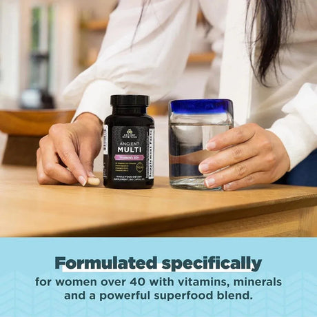 ANCIENT NUTRITION - Ancient Nutrition Multivitamin for Women 40+ 90 Capsulas - The Red Vitamin MX - Suplementos Alimenticios - {{ shop.shopifyCountryName }}
