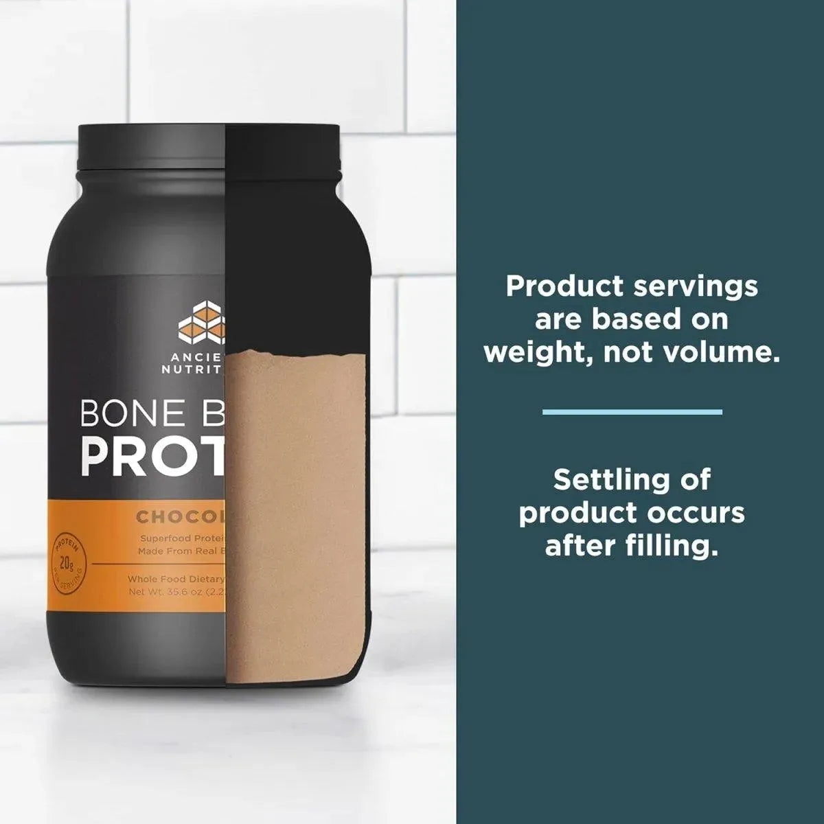 ANCIENT NUTRITION - Ancient Nutrition Protein Powder Made from Real Bone Broth Chocolate 2.2Lb. - The Red Vitamin MX - Suplementos Alimenticios - {{ shop.shopifyCountryName }}