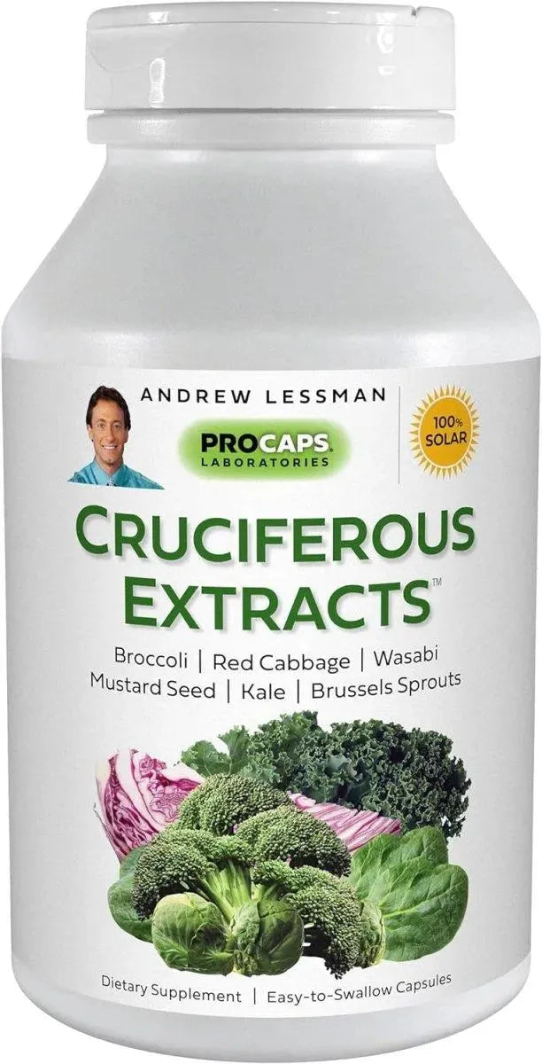 ANDREW LESSMAN - ANDREW LESSMAN Cruciferous Extracts 180 Capsulas - The Red Vitamin MX - Suplementos Alimenticios - {{ shop.shopifyCountryName }}