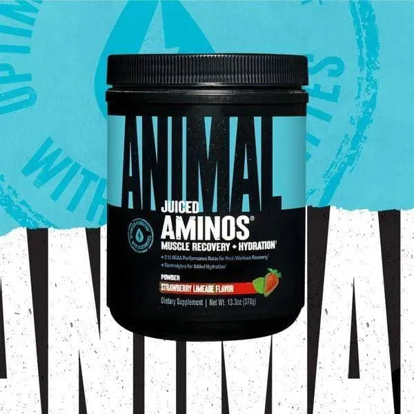 ANIMAL - Animal Juiced Amino Acids BCAA/EAA Matrix Plus Hydration Strawberry Limeade 378Gr. - The Red Vitamin MX - Suplementos Alimenticios - {{ shop.shopifyCountryName }}