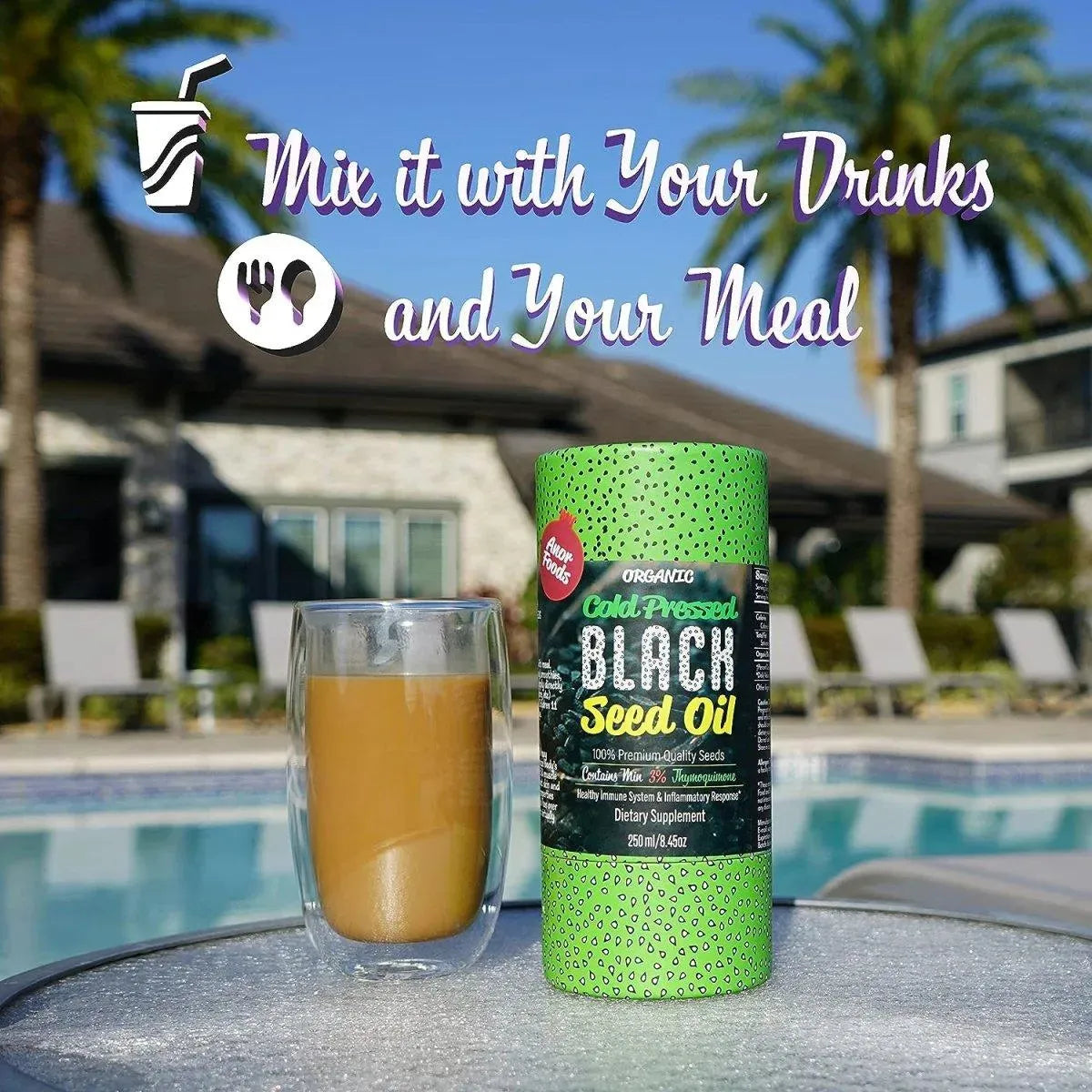 ANOR FOODS - Anor Foods Black Seed Oil 250Ml. - The Red Vitamin MX - Suplementos Alimenticios - {{ shop.shopifyCountryName }}