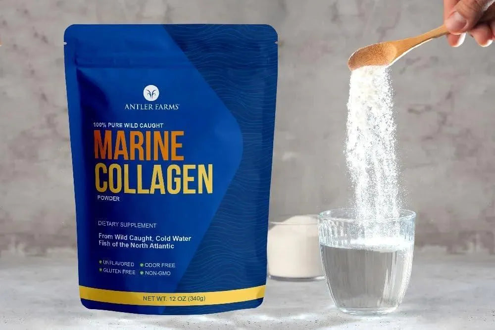 ANTLER FARMS - Antler Farms 100% Pure Clean Marine Collagen Powder 340Gr. - The Red Vitamin MX - Suplementos Alimenticios - {{ shop.shopifyCountryName }}