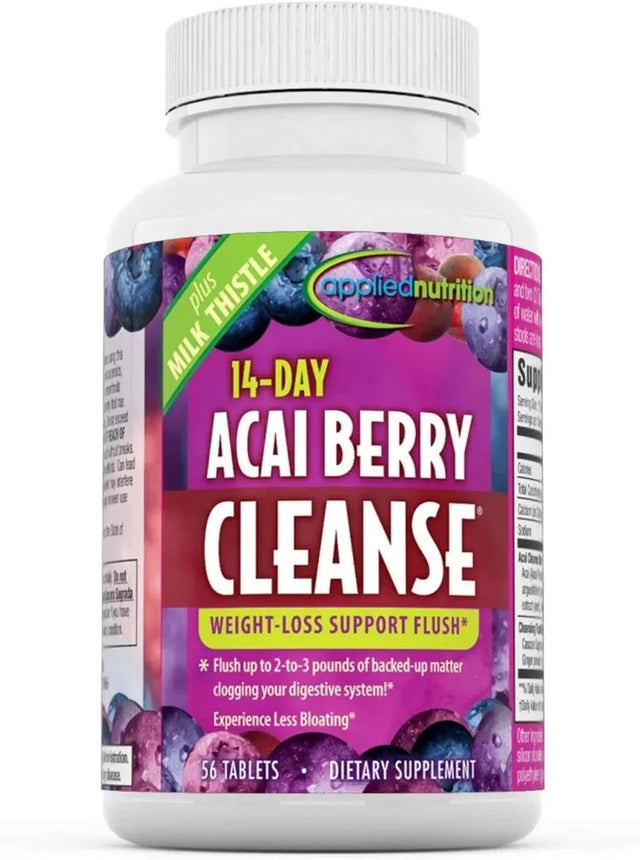 APPLIED NUTRITION - Applied Nutrition ACAI Berry Cleanse 56 Tabletas - The Red Vitamin MX - Suplementos Alimenticios - {{ shop.shopifyCountryName }}