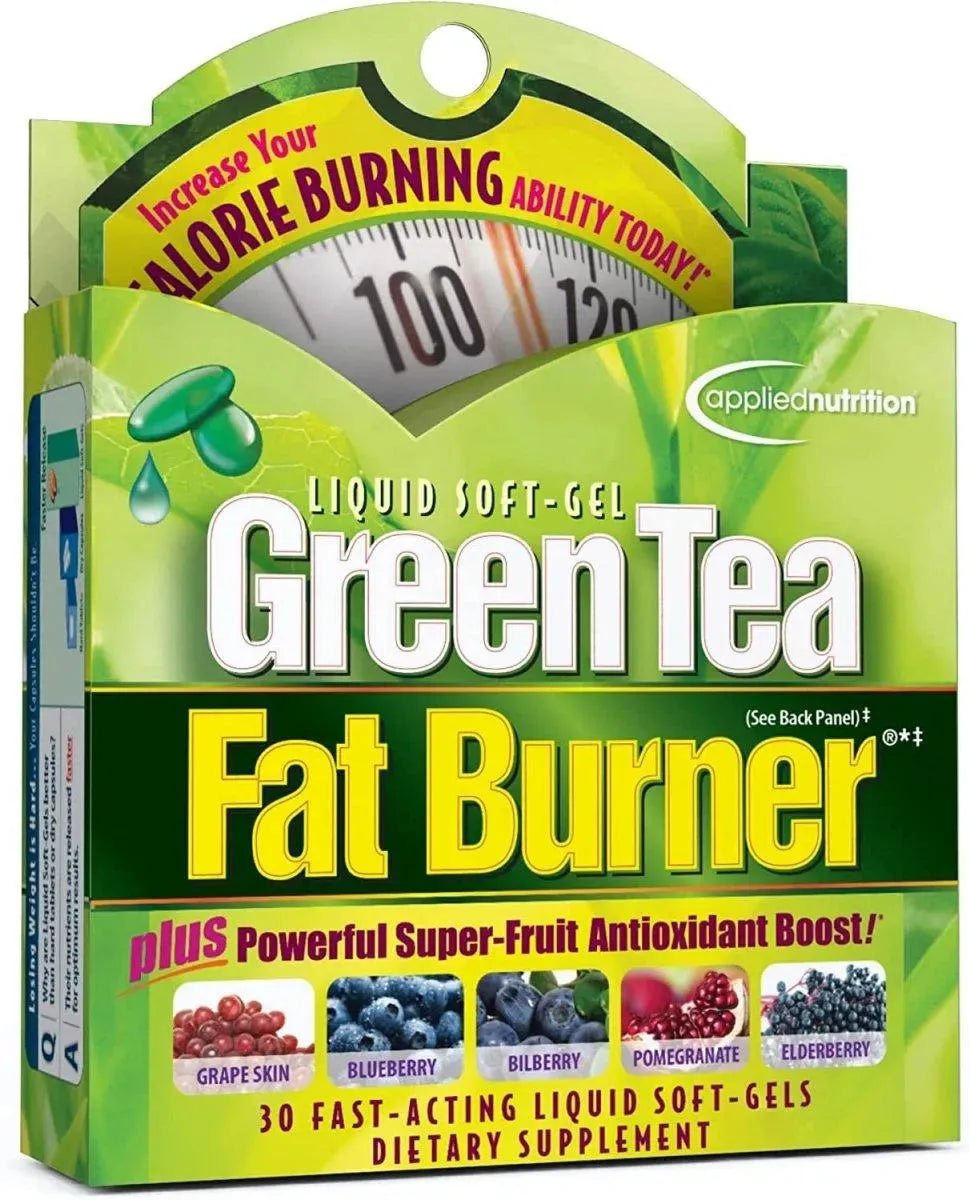 APPLIED NUTRITION - Applied Nutrition Green Tea Fat Burner 30 Capsulas Blandas - The Red Vitamin MX - Suplementos Alimenticios - {{ shop.shopifyCountryName }}