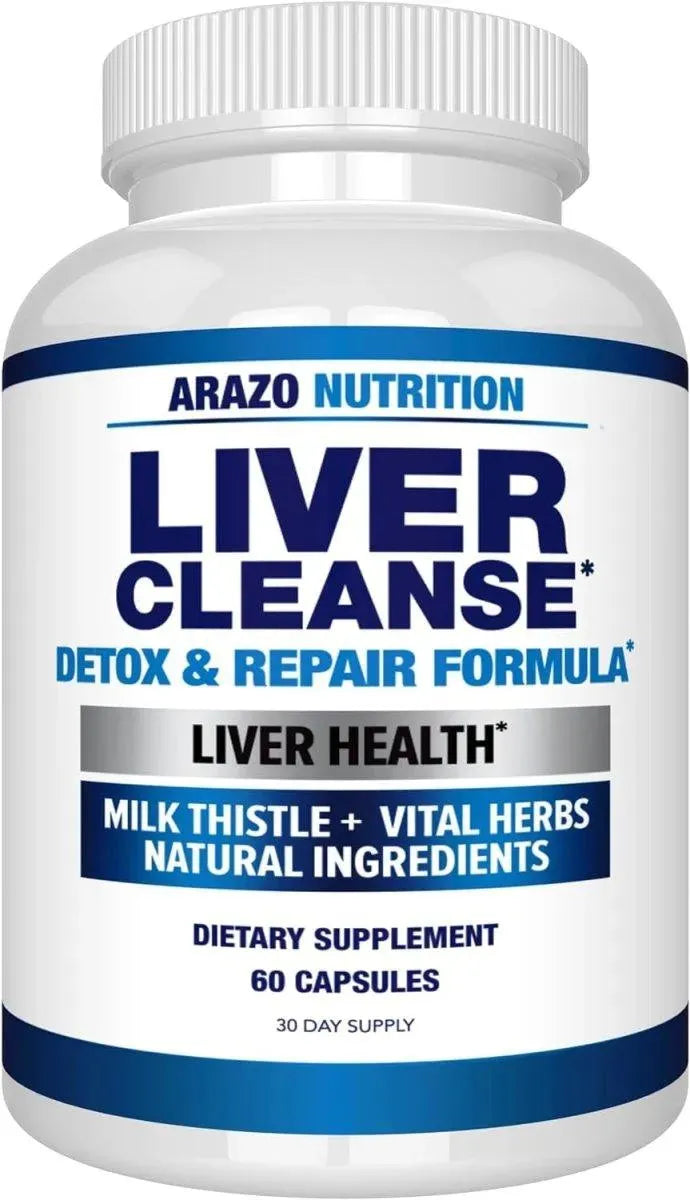 ARAZO NUTRITION - Arazo Nutrition Liver Cleanse Detox & Repair Formula 60 Capsulas - The Red Vitamin MX - Suplementos Alimenticios - {{ shop.shopifyCountryName }}