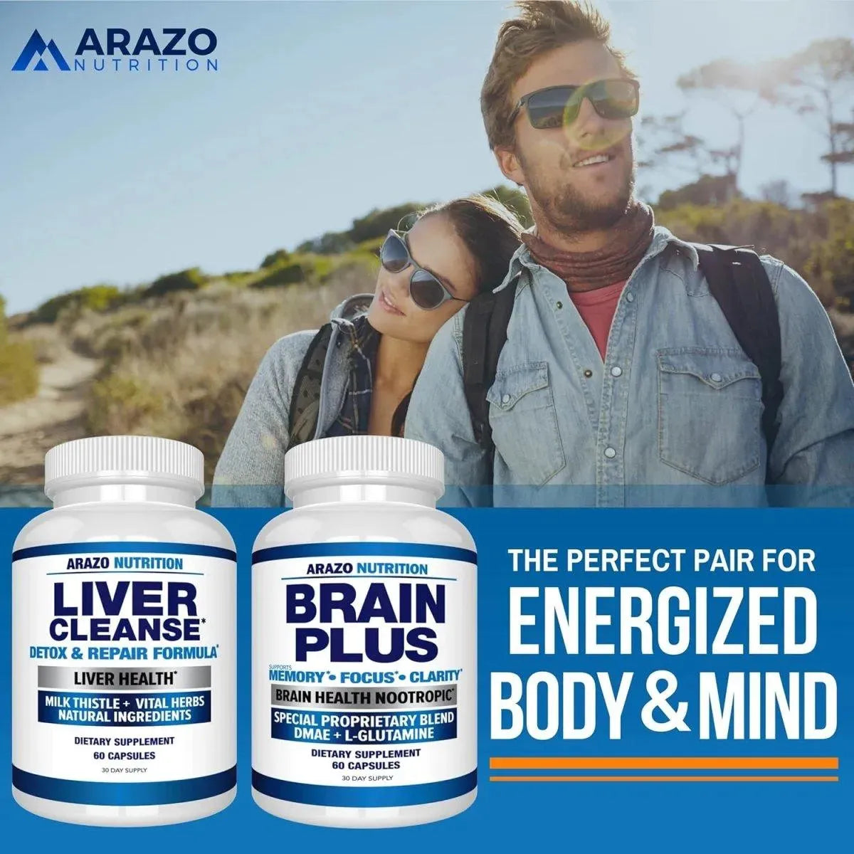 ARAZO NUTRITION - Arazo Nutrition Liver Cleanse Detox & Repair Formula 60 Capsulas - The Red Vitamin MX - Suplementos Alimenticios - {{ shop.shopifyCountryName }}