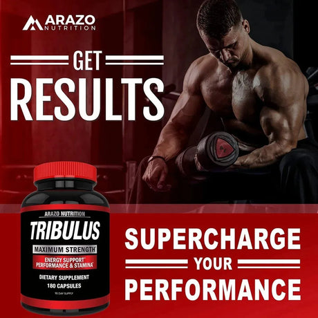 ARAZO NUTRITION - Arazo Nutrition Tribulus Terrestris 1500Mg. 180 Capsulas - The Red Vitamin MX - Suplementos Alimenticios - {{ shop.shopifyCountryName }}