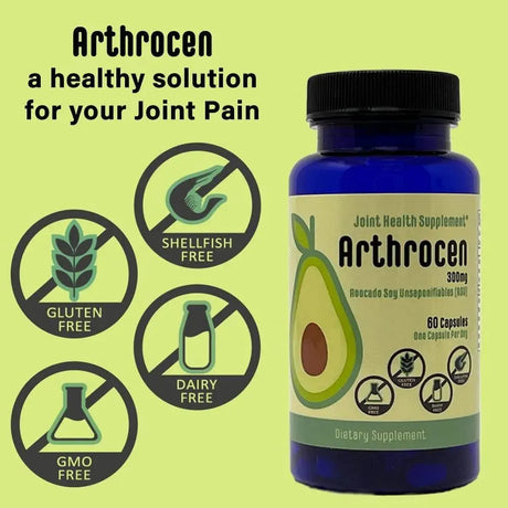 ARTHROCEN - Arthrocen Avocado Soy Unsaponifiable 300Mg. 60 Capsulas - The Red Vitamin MX - Suplementos Alimenticios - {{ shop.shopifyCountryName }}