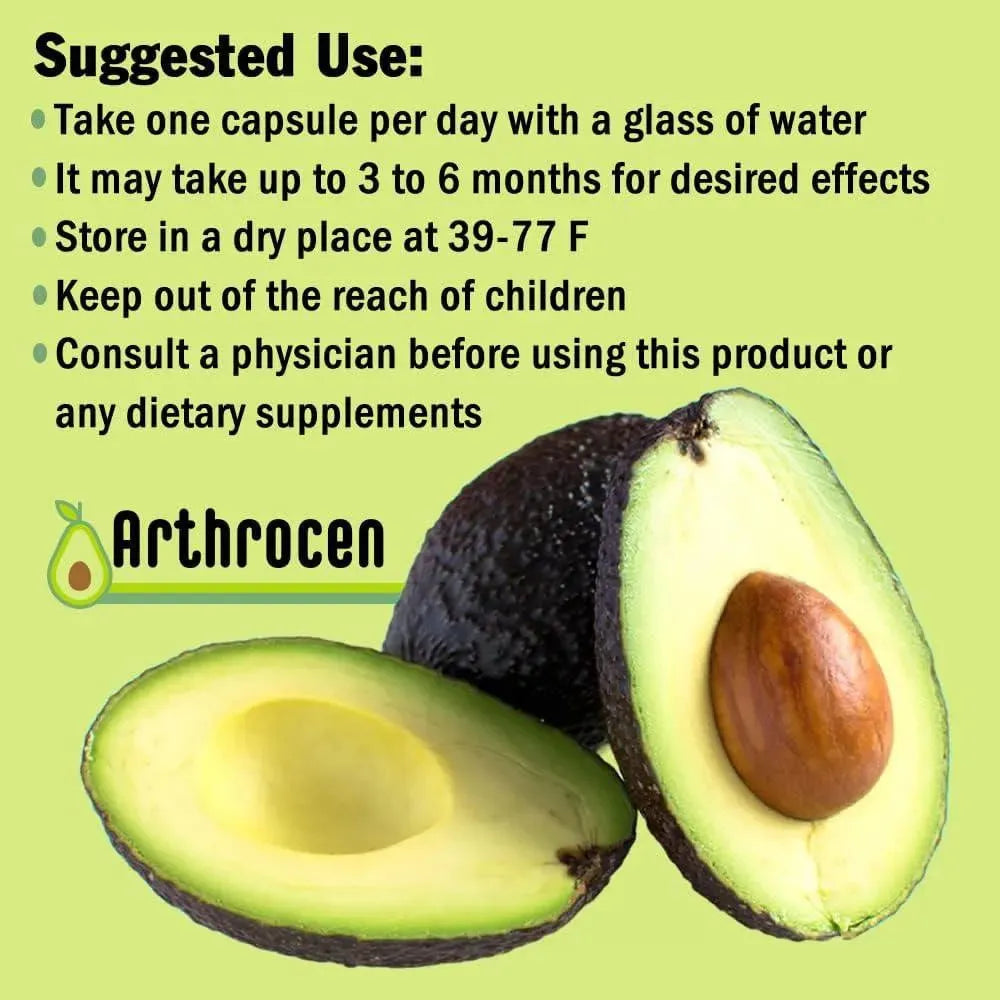 ARTHROCEN - Arthrocen Avocado Soy Unsaponifiable 300Mg. 60 Capsulas - The Red Vitamin MX - Suplementos Alimenticios - {{ shop.shopifyCountryName }}