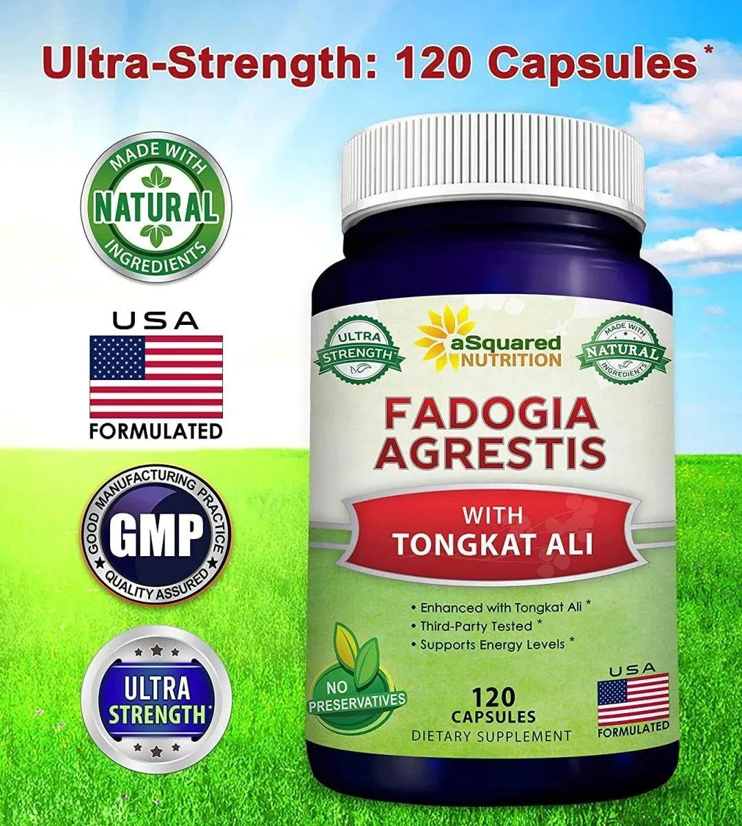 ASQUARED NUTRITION - aSquared Nutrition Fadogia Agrestis 1000Mg. & Tongkat Ali 120 Capsulas - The Red Vitamin MX - Suplementos Alimenticios - {{ shop.shopifyCountryName }}