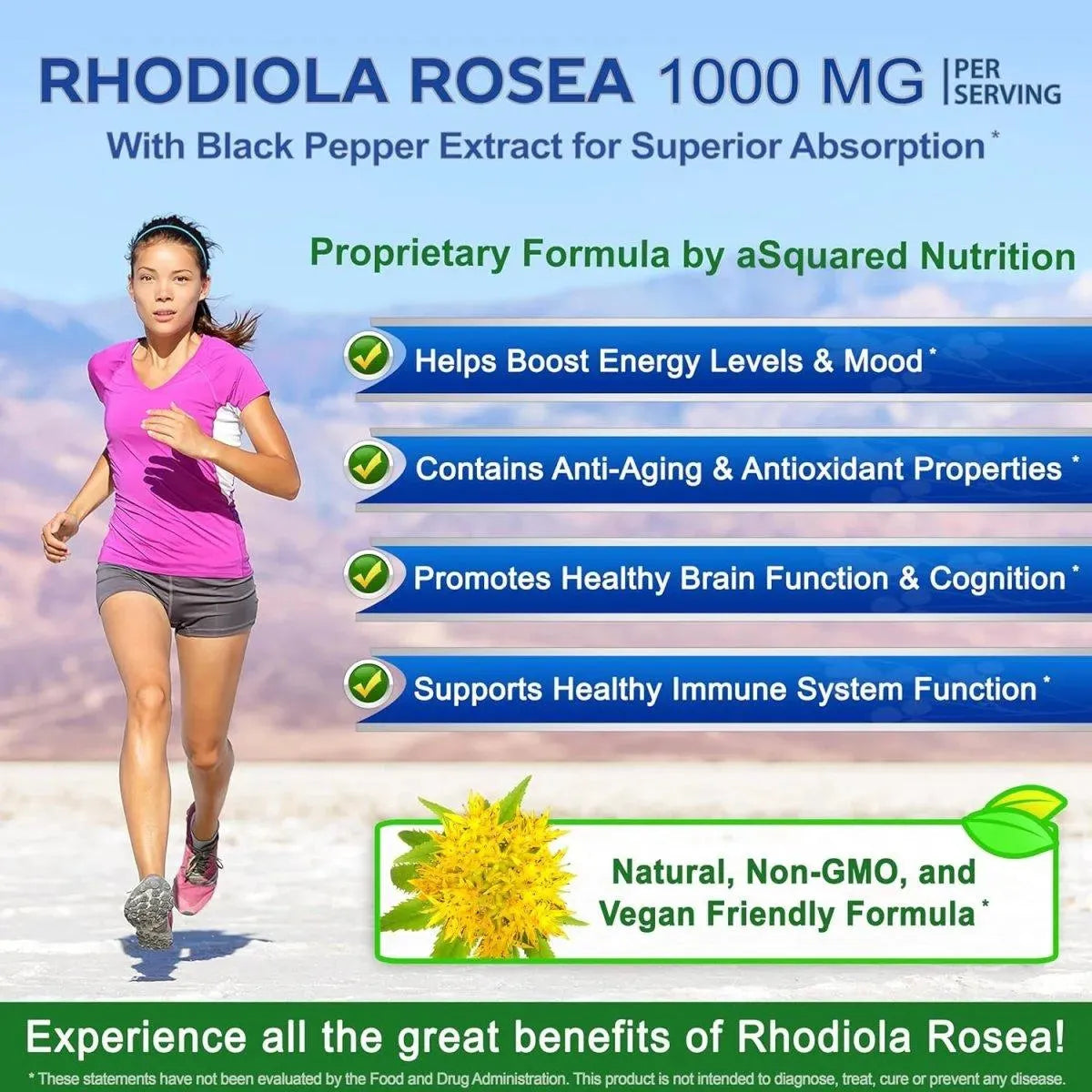ASQUARED NUTRITION - aSquared Nutrition Rhodiola Rosea with Black Pepper 180 Capsulas - The Red Vitamin MX - Suplementos Alimenticios - {{ shop.shopifyCountryName }}