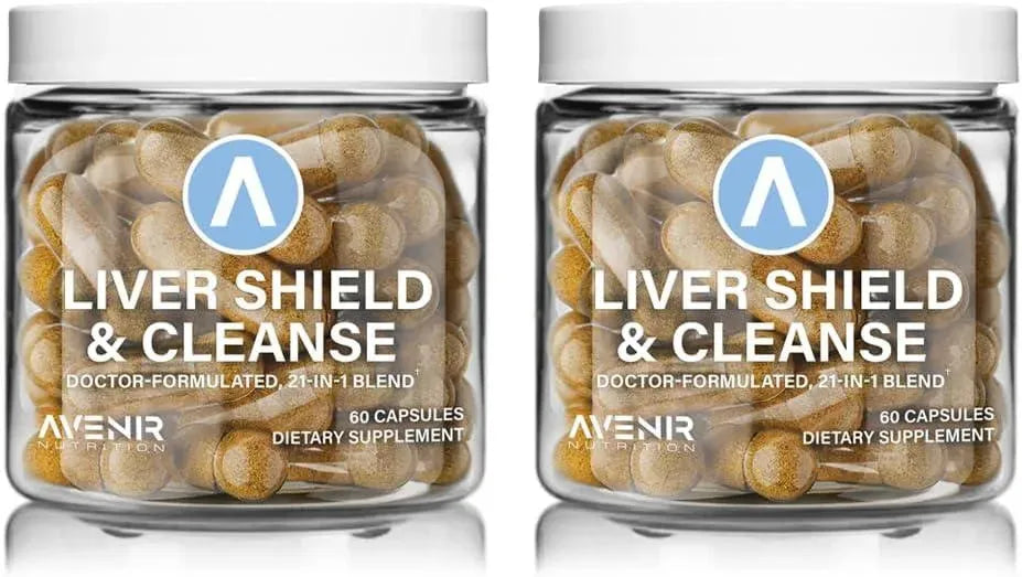 AVENIR NUTRITION - Avenir Nutrition Liver Shield & Cleanse 60 Capsulas 2 Pack - The Red Vitamin MX - Suplementos Alimenticios - {{ shop.shopifyCountryName }}