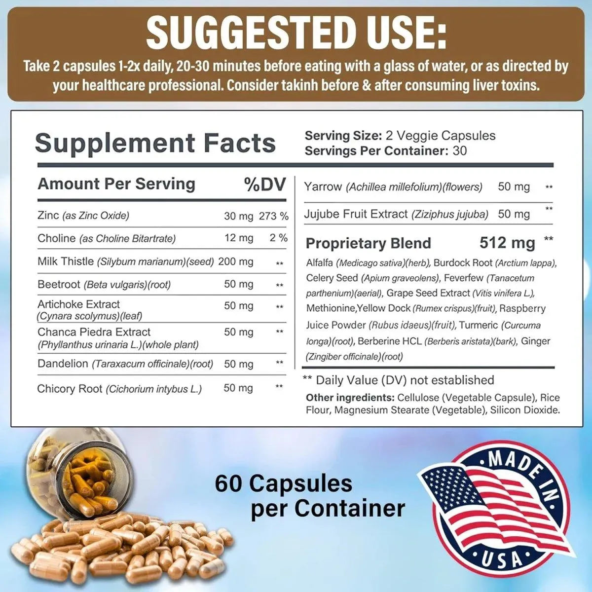 AVENIR NUTRITION - Avenir Nutrition Liver Shield & Cleanse 60 Capsulas - The Red Vitamin MX - Suplementos Alimenticios - {{ shop.shopifyCountryName }}