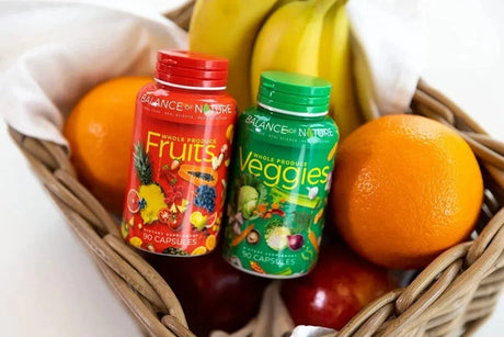 BALANCE OF NATURE - Balance of Nature Fruits and Veggies Whole Food Supplements - The Red Vitamin MX - Suplementos Alimenticios - {{ shop.shopifyCountryName }}