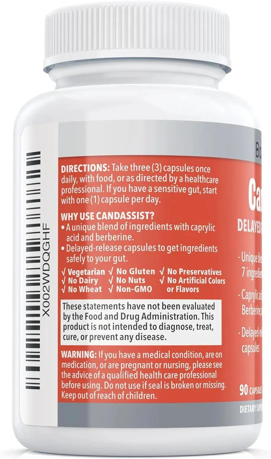 BALANCE ONE - Balance ONE CandAssist Intestinal Flora Balance 90 Capsulas - The Red Vitamin MX - Suplementos Alimenticios - {{ shop.shopifyCountryName }}