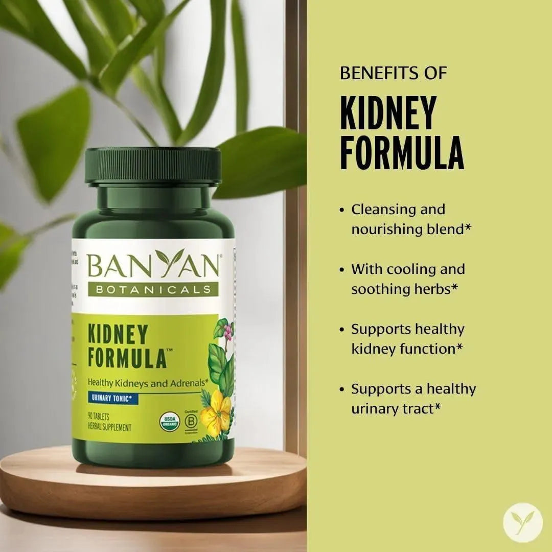 BANYAN - Banyan Botanicals Kidney Formula 90 Tabletas - The Red Vitamin MX - Suplementos Alimenticios - {{ shop.shopifyCountryName }}