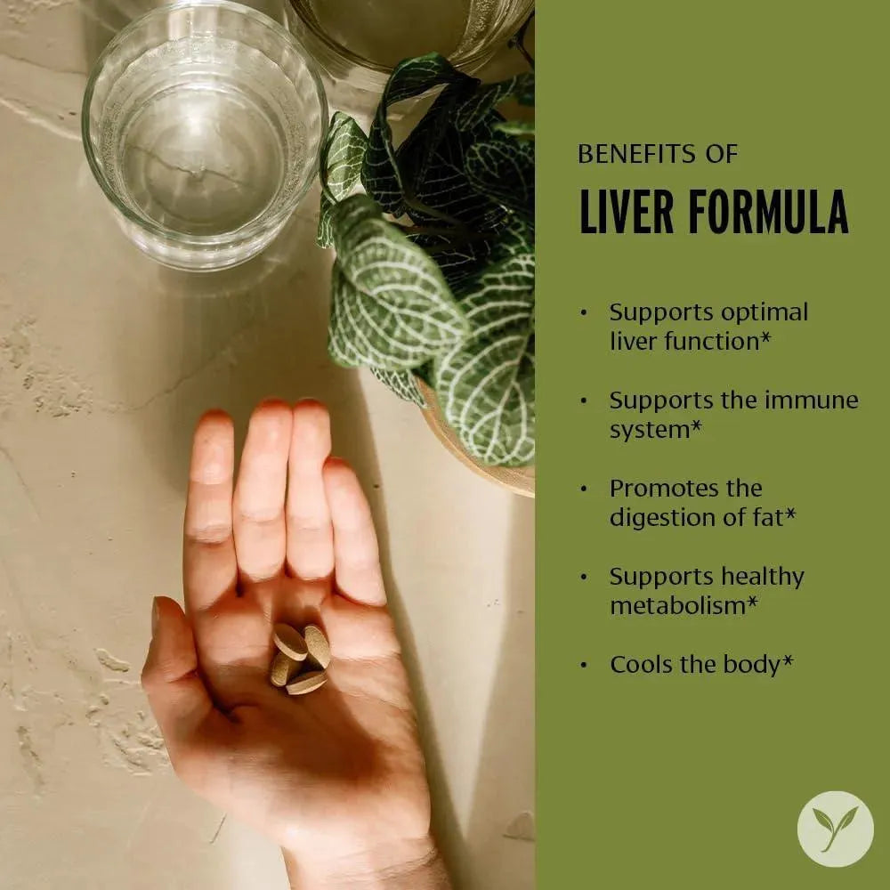 BANYAN BOTANICALS - Banyan Botanicals Liver Formula 90 Tabletas - The Red Vitamin MX - Suplementos Alimenticios - {{ shop.shopifyCountryName }}