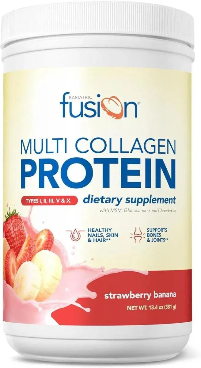 BARIATRIC FUSION - Bariatric Fusion Strawberry Banana Multi Collagen Protein Powder 381Gr. - The Red Vitamin MX - Suplementos Alimenticios - {{ shop.shopifyCountryName }}