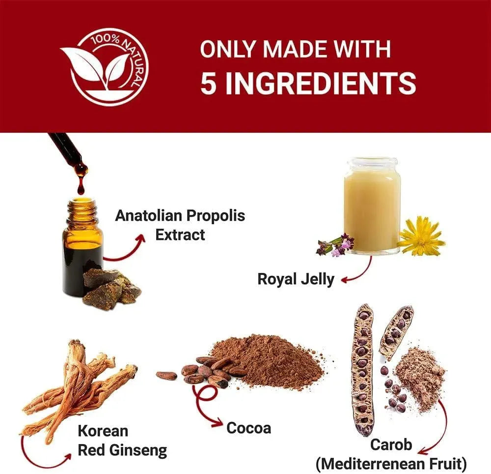 BEE & YOU - BEE and You Royal Jelly Ginseng Propolis 60 Tabletas - The Red Vitamin MX - Suplementos Alimenticios - {{ shop.shopifyCountryName }}