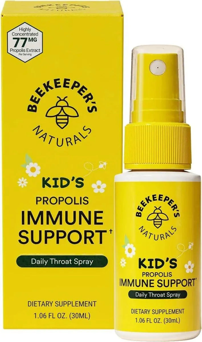 BEEKEEPER´S NATURALS - Beekeeper's Naturals Kids Propolis Throat Spray 30Ml. - The Red Vitamin MX - Suplementos Alimenticios - {{ shop.shopifyCountryName }}