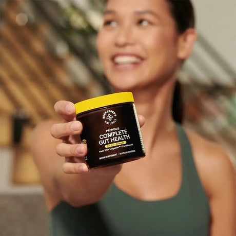 BEEKEEPER´S NATURALS - Beekeeper's Naturals Propolis Complete Gut Health 20 Capsulas - The Red Vitamin MX - Suplementos Alimenticios - {{ shop.shopifyCountryName }}