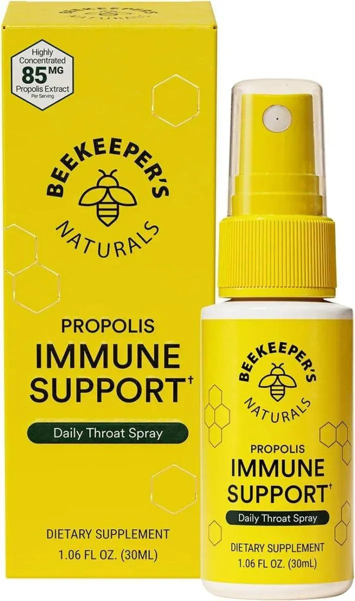 BEEKEEPER´S NATURALS - Beekeeper's Naturals Propolis Throat Spray 30Ml. - The Red Vitamin MX - Suplementos Alimenticios - {{ shop.shopifyCountryName }}