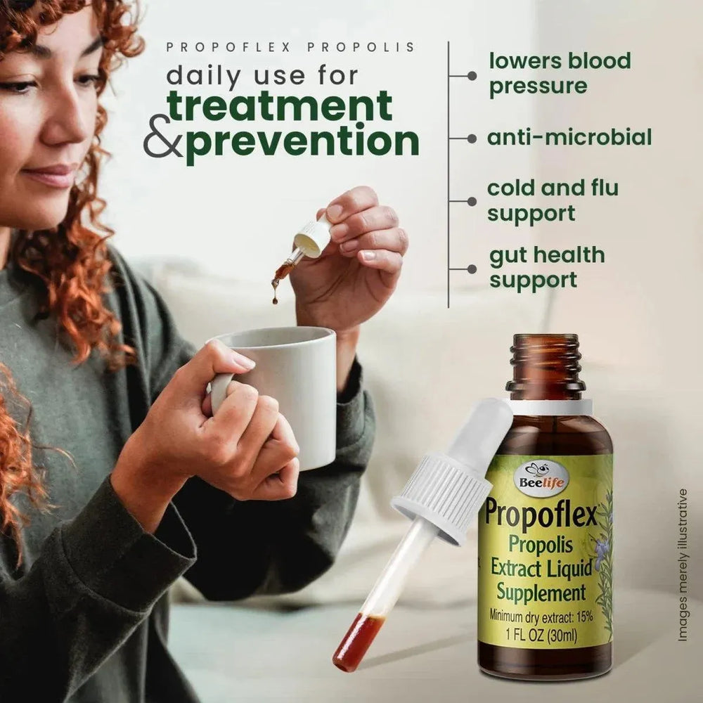BEELIFE - Beelife Propoflex Green Propolis Extract 15% Extract 30Ml. - The Red Vitamin MX - Suplementos Alimenticios - {{ shop.shopifyCountryName }}