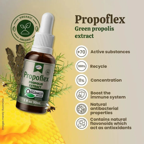 BEELIFE - Beelife Propoflex Organic Green Propolis Extract 30Ml. - The Red Vitamin MX - Suplementos Alimenticios - {{ shop.shopifyCountryName }}