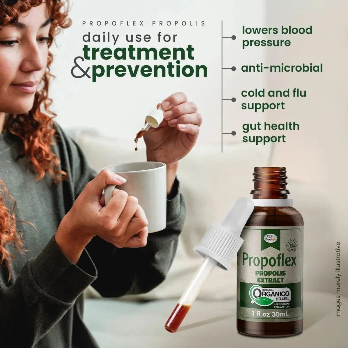 BEELIFE - Beelife Propoflex Organic Green Propolis Extract 30Ml. - The Red Vitamin MX - Suplementos Alimenticios - {{ shop.shopifyCountryName }}