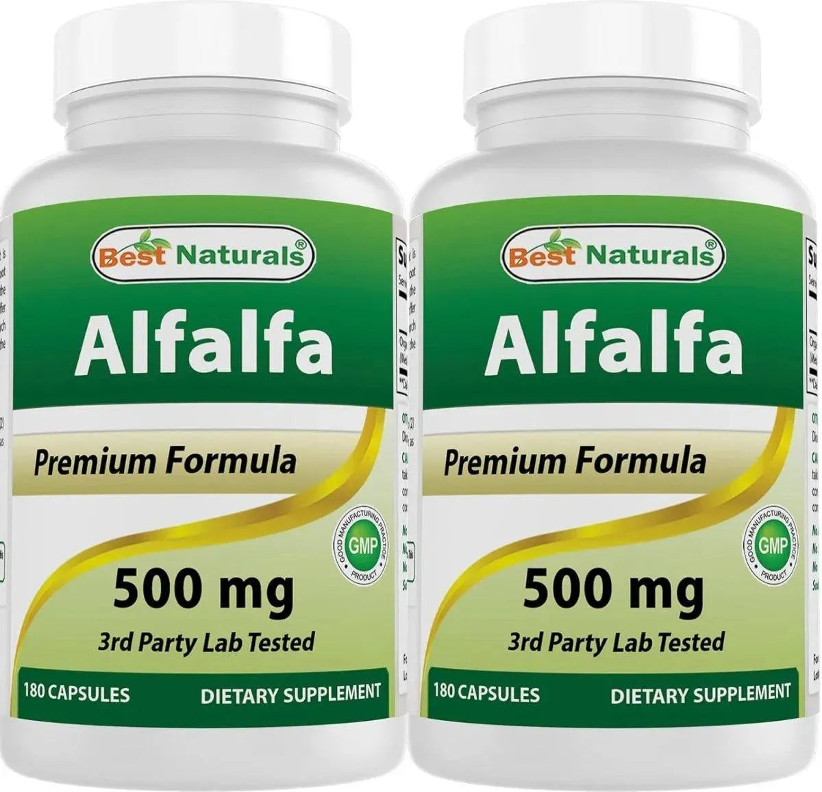 BEST NATURALS - Best Naturals Alfalfa Green Super Food 500Mg. 180 Capsulas 2 Pack - The Red Vitamin MX - Suplementos Alimenticios - {{ shop.shopifyCountryName }}