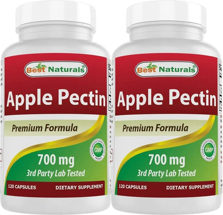 BEST NATURALS - Best Naturals Apple Pectin 700Mg. 240 Capsulas - The Red Vitamin MX - Suplementos Alimenticios - {{ shop.shopifyCountryName }}