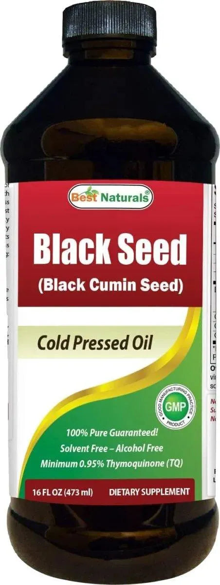 BEST NATURALS - Best Naturals Black Seed Oil 473Ml. - The Red Vitamin MX - Suplementos Alimenticios - {{ shop.shopifyCountryName }}