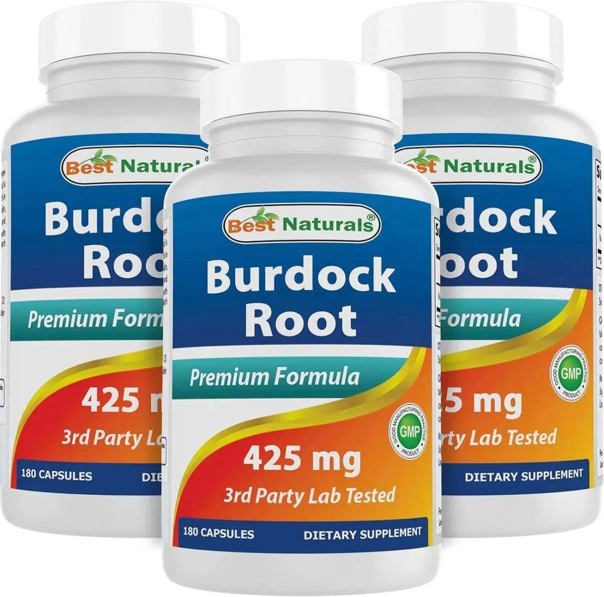 BEST NATURALS - Best Naturals Burdock root 425Mg. 180 Capsulas 3 Pack - The Red Vitamin MX - Suplementos Alimenticios - {{ shop.shopifyCountryName }}