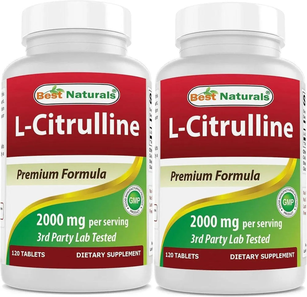 BEST NATURALS - Best Naturals L-Citrulline 2000Mg. 240 Tabletas - The Red Vitamin MX - Suplementos Alimenticios - {{ shop.shopifyCountryName }}