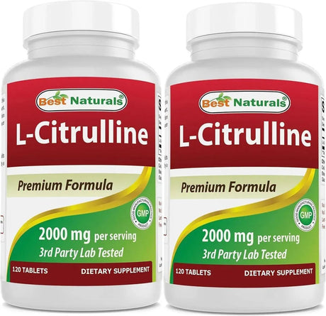 BEST NATURALS - Best Naturals L-Citrulline 2000Mg. 240 Tabletas - The Red Vitamin MX - Suplementos Alimenticios - {{ shop.shopifyCountryName }}