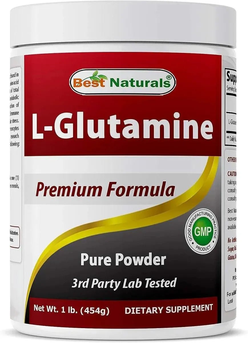 BEST NATURALS - Best Naturals L-Glutamine Powder 454Gr. - The Red Vitamin MX - Suplementos Alimenticios - {{ shop.shopifyCountryName }}