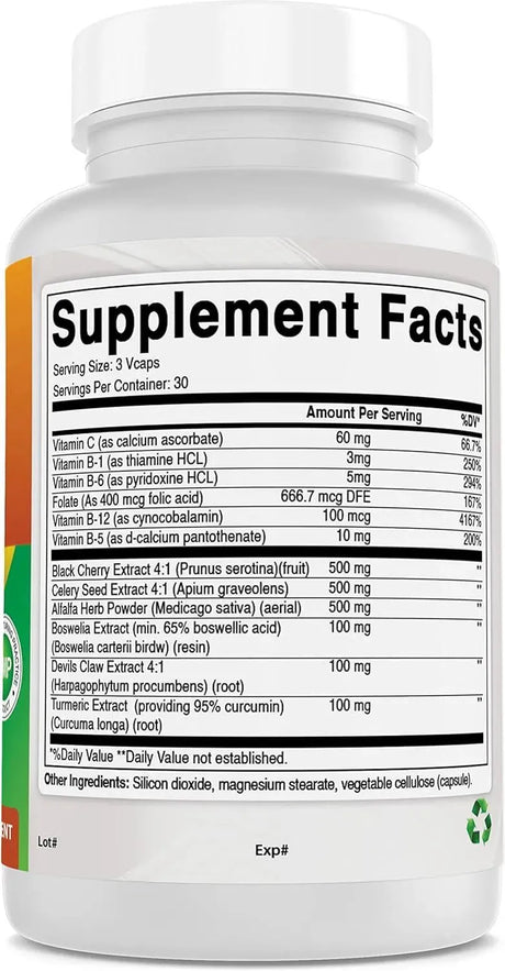 BEST NATURALS - Best Naturals Uric Acid Cleanse 90 Capsulas 2 Pack - The Red Vitamin MX - Suplementos Alimenticios - {{ shop.shopifyCountryName }}