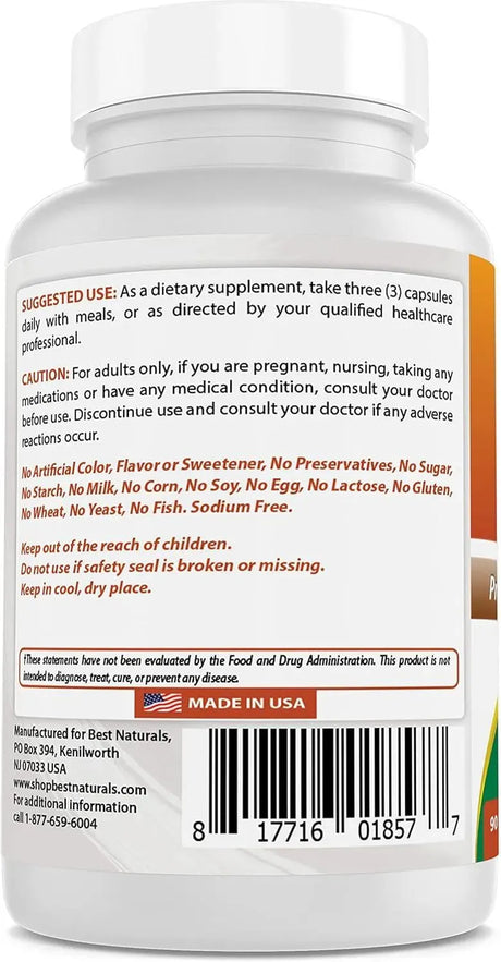 BEST NATURALS - Best Naturals Uric Acid Cleanse 90 Capsulas 2 Pack - The Red Vitamin MX - Suplementos Alimenticios - {{ shop.shopifyCountryName }}