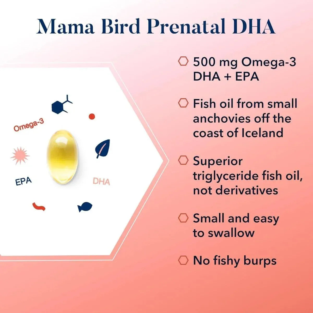 BEST NEST WELLNESS - Best Nest Wellness Mama Bird Prenatal DHA 60 Capsulas Blandas - The Red Vitamin MX - Suplementos Alimenticios - {{ shop.shopifyCountryName }}