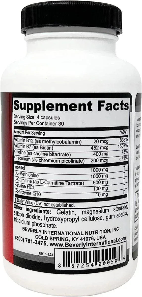 BEVERLY INTERNATIONAL - Beverly International Lean Out Fat Burner 120 Capsulas - The Red Vitamin MX - Suplementos Alimenticios - {{ shop.shopifyCountryName }}