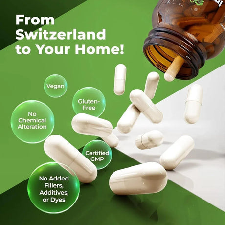 BIO SWISS - Bio Schwiiz Immunity Power Swiss Beta Glucan 1,3, 1,6 420Mg. 60 Capsulas - The Red Vitamin MX - Suplementos Alimenticios - {{ shop.shopifyCountryName }}