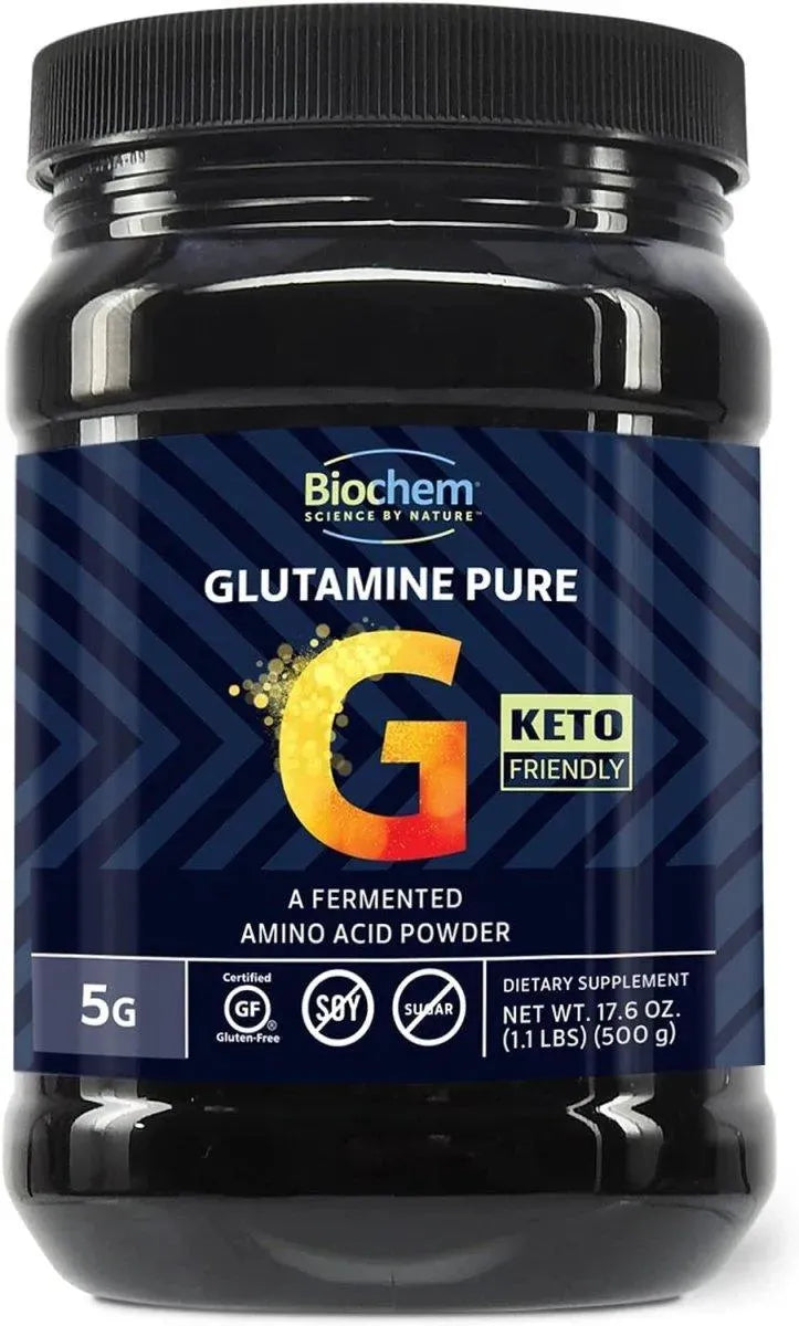 BIOCHEM - Biochem Glutamine Pure Powder 500Gr. - The Red Vitamin MX - Suplementos Alimenticios - {{ shop.shopifyCountryName }}