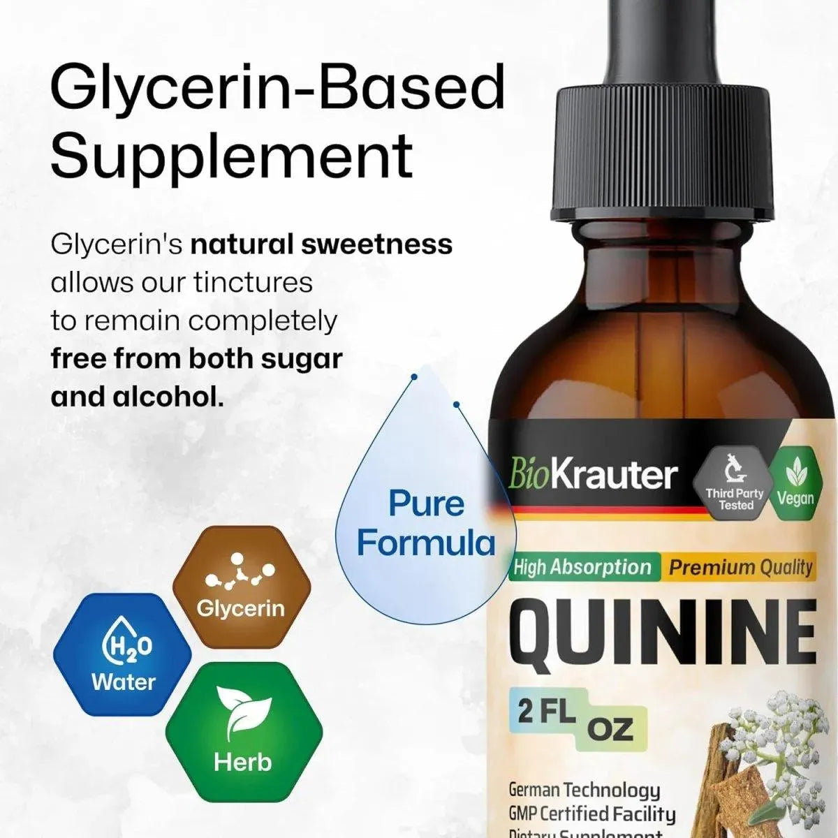 BIOKRAUTER - Bio Krauter Quinine Leg Cramps Relief Liquid Extract 2 Fl.Oz. - The Red Vitamin MX - Suplementos Alimenticios - {{ shop.shopifyCountryName }}